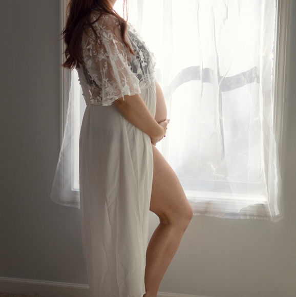 VICI Floral lace duster kimono - Picture 4 of 6